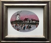 Schaatsen 40x35 cm 168