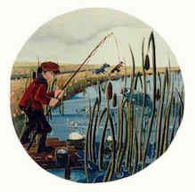 Vissertje 52x52 cm 219